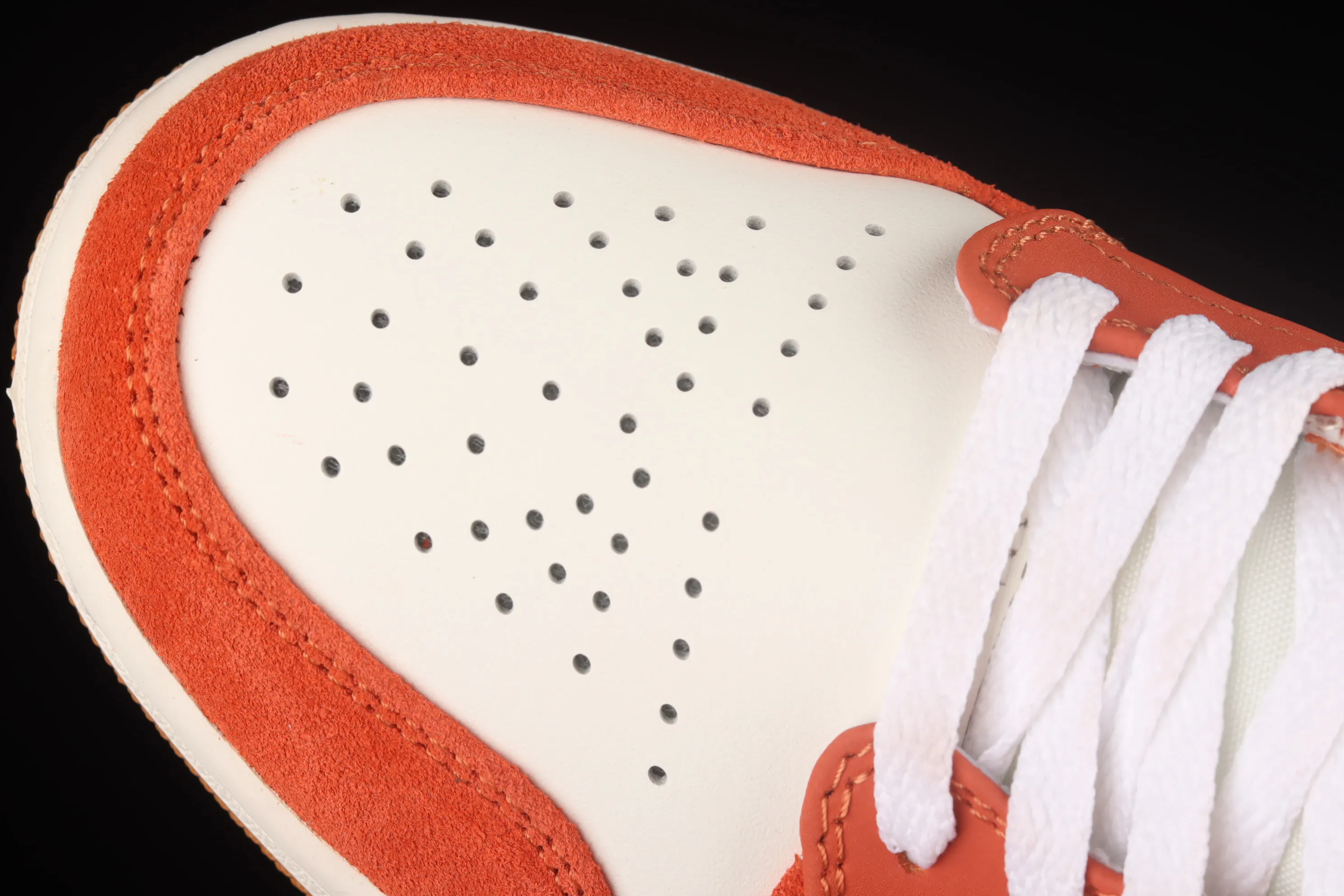 All categories Air Jordan Jordan series basketball shoes Air Jordan 1 Low Air Jordan AJ1 Low AJ1 Joe 1 white orange yellow color low-top cultural leisure sports basketball shoes CV3545-102